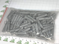 Tắc Kê Nhựa 6mm (Nở Nhựa) Cao Cấp - Gói 100 Cái - Dùng Vít 5-6mm mũi khoan 6 (R6x30)