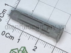 Tắc Kê Nhựa 6mm (Nở Nhựa) Cao Cấp - Gói 100 Cái - Dùng Vít 5-6mm mũi khoan 6 (R6x30)