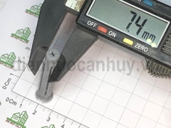 Tắc kê nhựa kiểu Fischer mũi khoan 8 dùng vít 4 5 6 (R8x40)