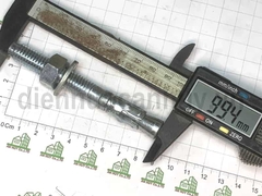 Tắc kê nở sắt 3 cánh M12x100