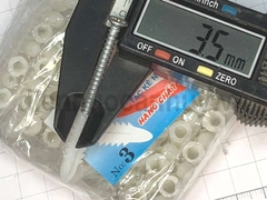 Tắc kê nhựa 6mm (Nở 3 dùng với vít 4)