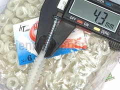 Tắc kê nhựa 8mm (nở 6 dùng với vít 5)