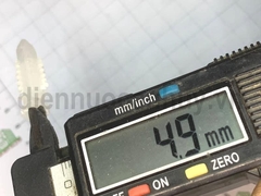Tắc kê nhựa 8mm (nở số 4 dùng với vít 6)