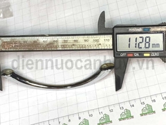 Tay nắm inox 201 bán nguyệt dài 11 cm lỗ 95 mm