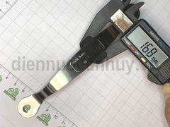 Tay nắm inox mỏng dài 165 mm lỗ 148mm bắt lộ vít