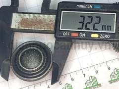 Tay nắm tròn gù mầu đen phi 32