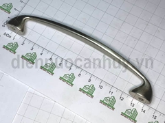 Tay nắm tủ bếp inox mạ crom mờ 14 cm lỗ 126 mm