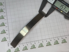 Tay nắm tủ chữ C cong vừa mầu trắng xước lỗ 95 mm