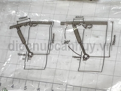 tay nâng piston thủy lực 120 N (12kg)