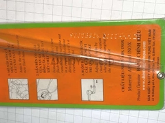Tay gạt nước bồn cầu inox Sanpo