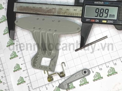 Tay nắm cửa máy giặt lồng ngang LG MEB 61841201 mầu ghi xám