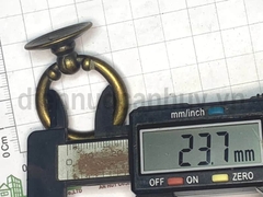 Tay nắm khoen tròn mầu vàng phi 34