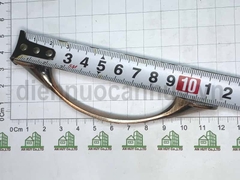 Tay nắm ngăn kéo loại ngắn 115 mm lỗ 95 mm hoa văn nâu đồng
