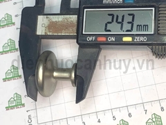 Tay nắm tròn mạ niken mờ phi 29