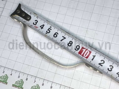 Tay nắm tủ quai xoang dài 125 mm inox mỏng 201 lỗ 105 mm
