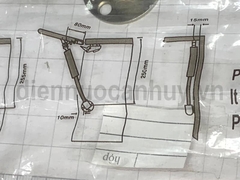 tay nâng piston thủy lực 120 N (12kg)
