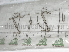 tay nâng thủy lực tủ bếp 100 N (10kg)