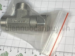 Tê rắc co xịn Song Toàn inox 304 DN15 ren 20mm (1/2inch)