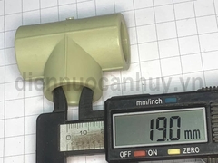 Tê chia trơn không ren Tiền Phong PPR 20 đều (20-20)