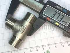 Tê inox 304 DN15 ren ngoài 20mm (1/2inch)