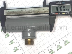 Tê nhựa PVC ren ngoài đồng ống 27-1/2 inch
