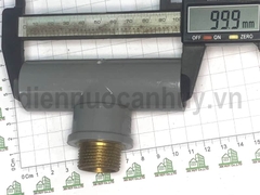 Tê nhựa PVC ren ngoài đồng ống 27-3/4 inch