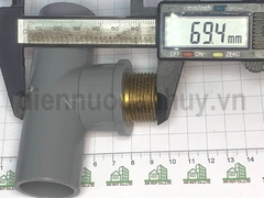 Tê nhựa PVC ren ngoài đồng ống 27-3/4 inch