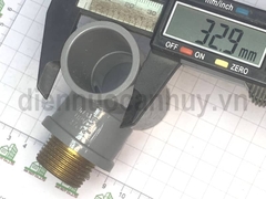 Tê nhựa PVC ren ngoài đồng ống 27-3/4 inch