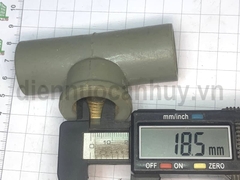 Tê nhựa PVC ren trong đồng ống 21-1/2 inch