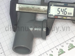 Tê nhựa PVC ren trong đồng ống 27-1/2 inch