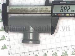 Tê nhựa PVC ren trong đồng ống 27-1/2 inch