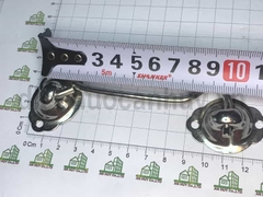 Thanh móc giữ cửa sổ Size ngắn 10cm - Phụ kiện kim khí cố định hướng gió và bảo vệ cửa không bị sập mạnh