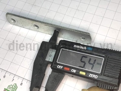 Thanh nối thẳng 4 lỗ ngắn kích thước 95mm (cho gỗ rộng 10cm). Pát sắt mạ kẽm liên kết ván gỗ, sửa chữa kệ tủ đa năng