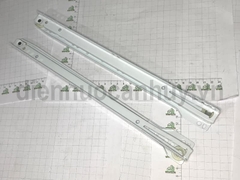 Thanh ray trượt đơn sắt sơn tĩnh điện trắng dài 35 cm