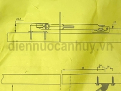 Thanh chống cánh tủ bếp vế phải