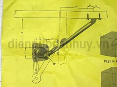 Thanh chống cánh tủ bếp vế phải