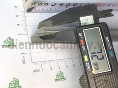 Thanh nhôm cài át dài 1m độ dày 1.4mm