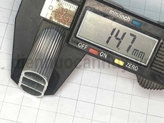 Thanh nhôm treo quần áo 15x30 ô van dài 3m có thể cắt lẻ 1m