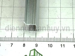 Thanh nhôm U đèn led lắp âm 9x23