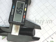 Thanh ren đen chịu lực M16 dài 1m cấp bền 8.8 (20 cây/bó)