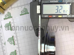 Thoát sàn kiểu Toto hộp xanh mặt đồng 120x120 mạ crome dùng cho ống 60-110