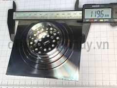 Thoát sàn kiểu Toto hộp xanh mặt đồng 120x120 mạ crome dùng cho ống 60-110