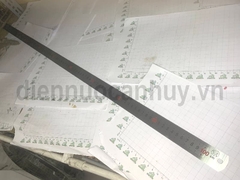 Thước lá 2 mặt Berrylion (inch và milimet) dài 1m thép không rỉ