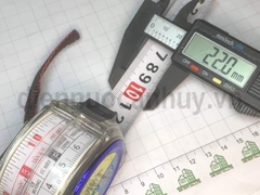 Thước rút 5m 2 mặt Penny 5x25 trong suốt