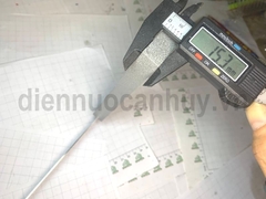 Thước vuông chữ L 50 cm Berrylion