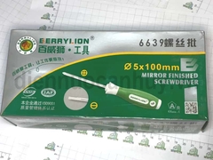 Tô vít 2 cạnh cỡ trung 5x100 Berrylion