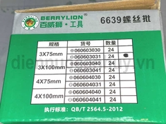 Tô vít 2 cạnh nhỏ 3x75 Berrylion
