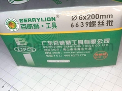 Tô vít 4 cạnh to dài 6x200 Berrylion