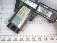 Tụ cao áp lò vi sóng loại thường HCH-212100AT85S Thông số 1.00µF 2100VAC. Linh kiện thay thế chuyên dụng giúp phục hồi chức năng làm nóng của lò