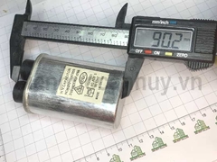 Tụ cao áp lò vi sóng loại thường HCH-212100AT85S Thông số 1.00µF 2100VAC. Linh kiện thay thế chuyên dụng giúp phục hồi chức năng làm nóng của lò